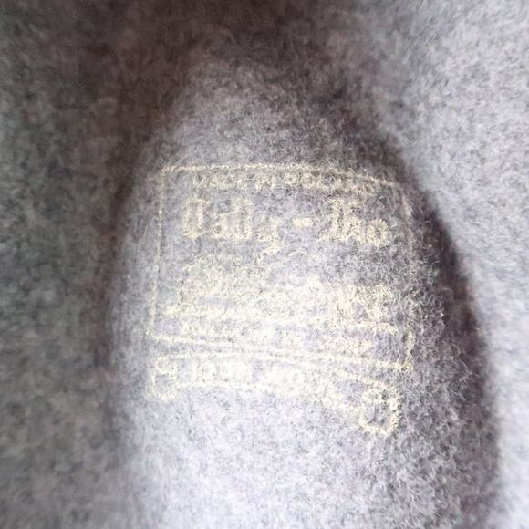 Vintage 60s Tally-Ho Grey Felt Wool Cloche Fedora Hat w/ Feather main image 7